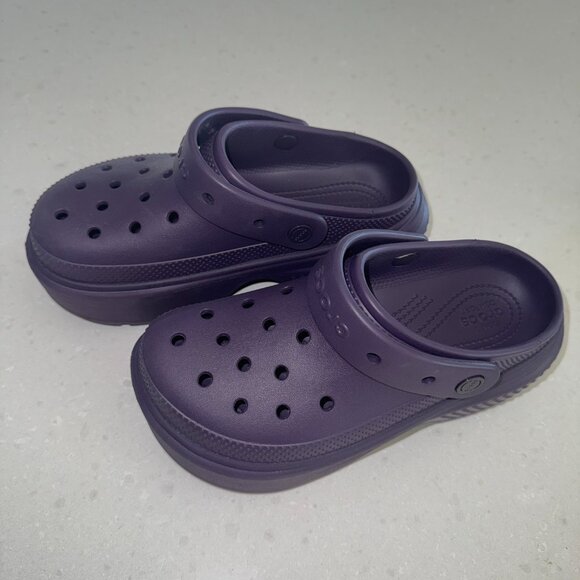 Crocs Women's Stomp Clog Platform Slip-on Shoes - Picture 3 of 9